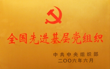 全国先进基层党组织2006年颁